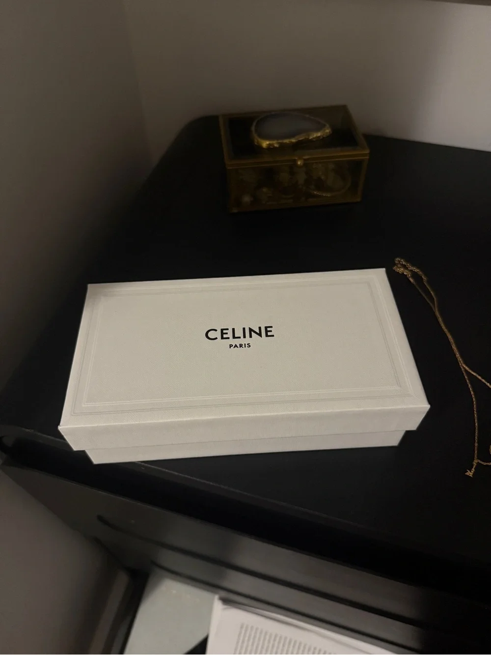 Celine Black Butterfly Cat-Eye Sunglasses